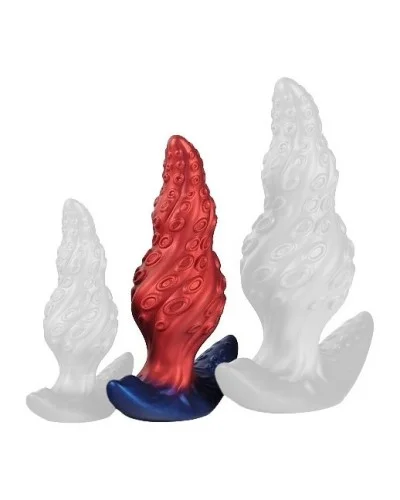 Plug Knotak Rouge M 17 x 6.3cm sextoys et accessoires sur La Boutique du Hard