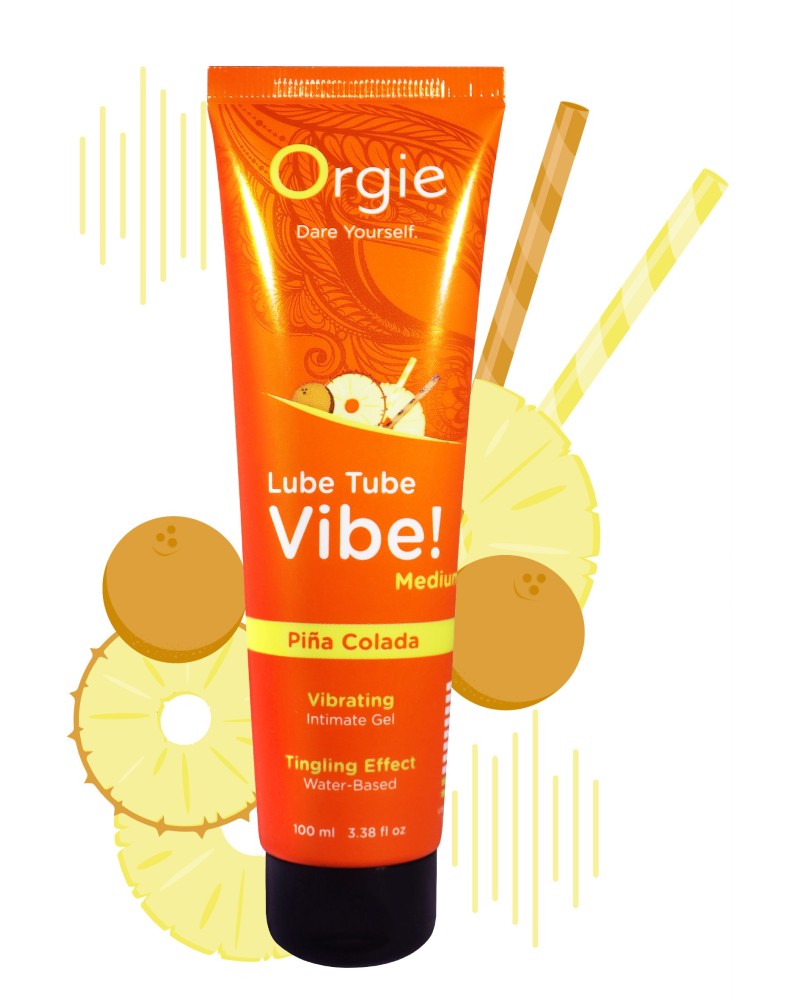 Lubrifiant eau Vibe! Médium Piña Colada 100ml sextoys et accessoires sur La Boutique du Hard