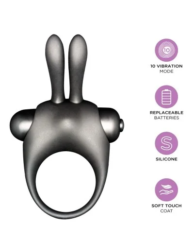 Coffret Cockring rabbit + Gel stimulant clitoris Orgasmic bunny sextoys et accessoires sur La Boutique du Hard