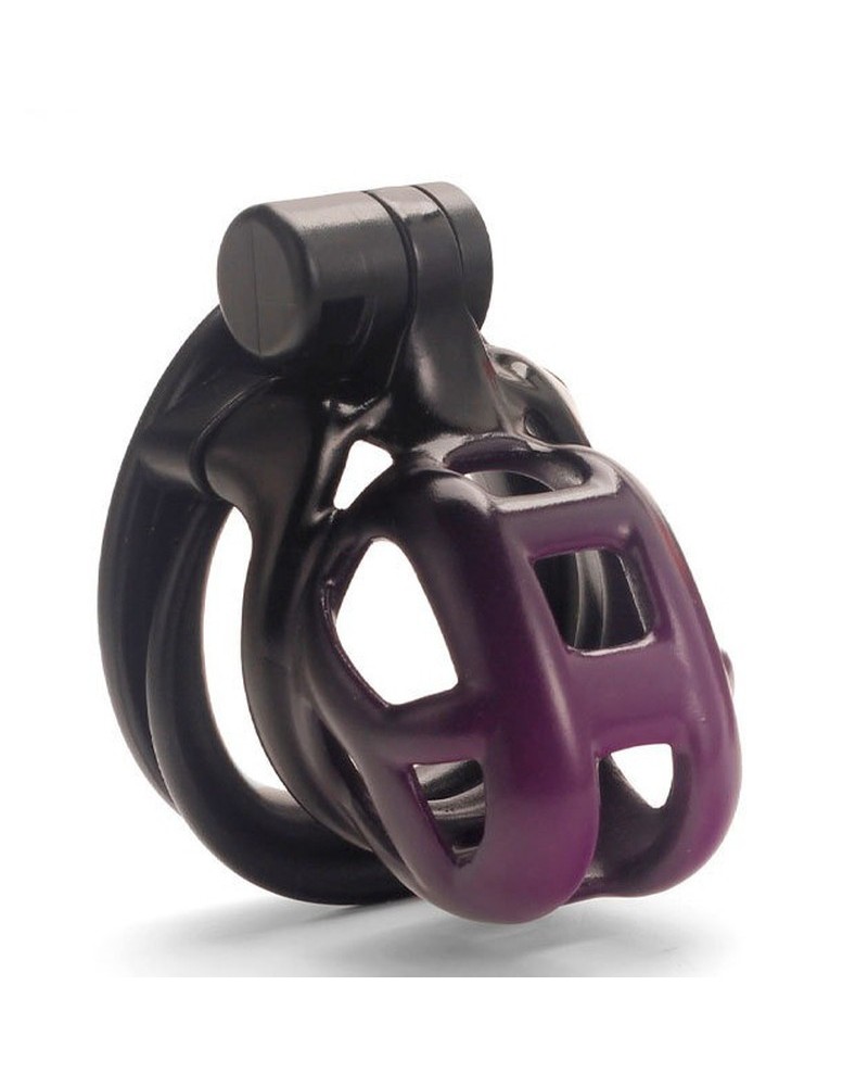 Cage Purplock 7 x 3.7cm Noir-Violet sextoys et accessoires sur La Boutique du Hard