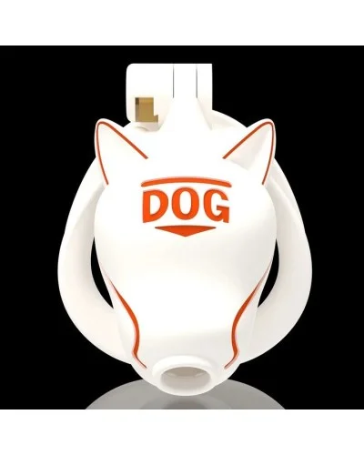 Cage Doglock Blanche 9 x 3.3cm sextoys et accessoires sur La Boutique du Hard