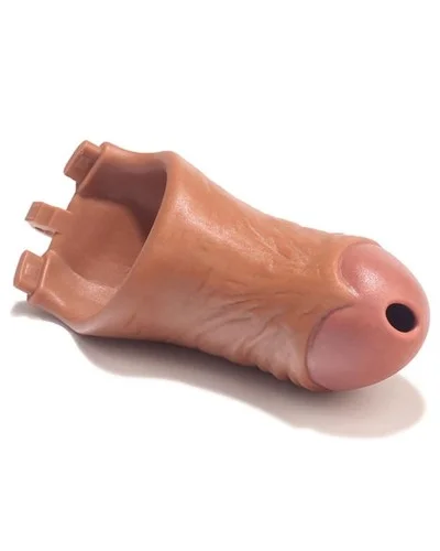 Cage Dick Marron L 10.5 x 3.5cm sextoys et accessoires sur La Boutique du Hard