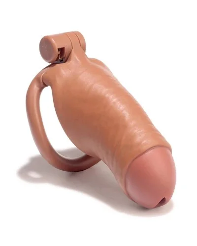 Cage Dick Marron L 10.5 x 3.5cm sextoys et accessoires sur La Boutique du Hard