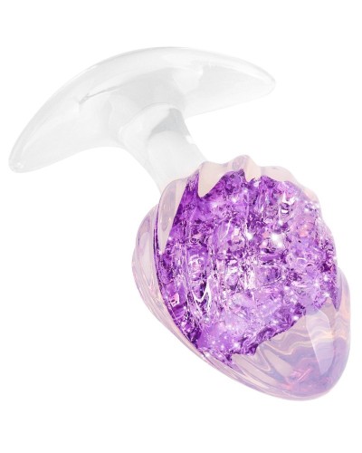 Plug transparent Crystalbutt M 8 x 3.7cm sextoys et accessoires sur La Boutique du Hard