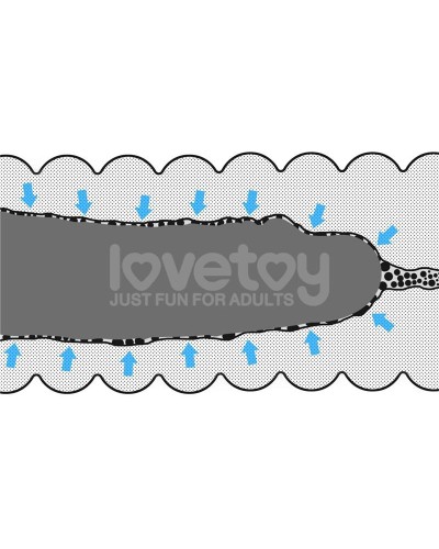 Masturbateur 2 entrées vagin-anus Virgin-skin blowout Bleu sextoys et accessoires sur La Boutique du Hard