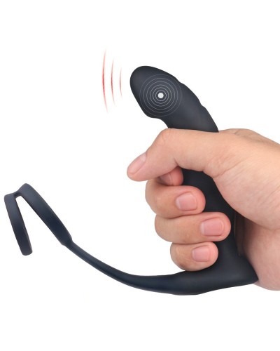 Plug Vibrant + Cockring télécommande Wandering 11 x 3 cm sextoys et accessoires sur La Boutique du Hard