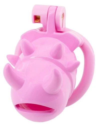 Cage Vikya 7.5 x 3.2 cm Rose sextoys et accessoires sur La Boutique du Hard