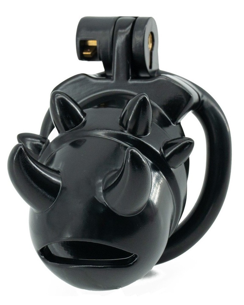 Cage Vikya 7.5 x 3.2 cm Noire sextoys et accessoires sur La Boutique du Hard