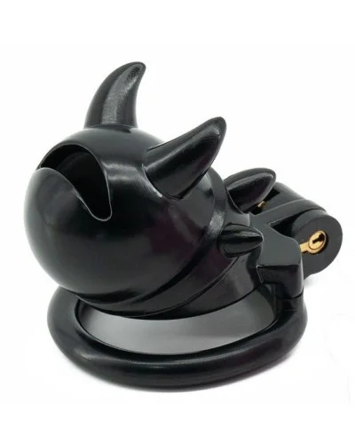 Cage Vikya 7.5 x 3.2 cm Noire sextoys et accessoires sur La Boutique du Hard