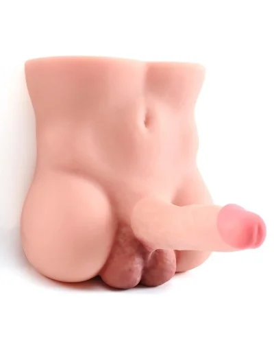 Masturbateur entrée anus et pénis flexible Torsoman 20 x 4.8cm sextoys et accessoires sur La Boutique du Hard