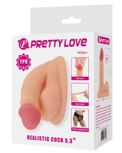 Prothèse pénis Wildon 10 x 3cm sextoys et accessoires sur La Boutique du Hard