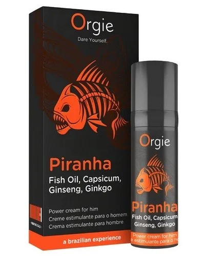 Crème de pénis stimulante Piranha 15ml sextoys et accessoires sur La Boutique du Hard