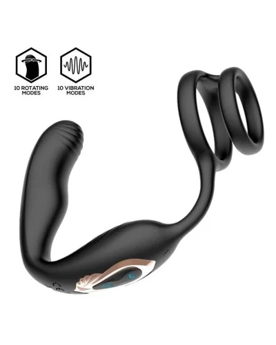 Plug prostatique + Cockring Bruce 8.5 x 2.6cm sextoys et accessoires sur La Boutique du Hard
