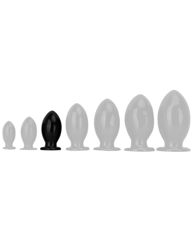 Plug Rugby egg L 11 x 5.5cm sextoys et accessoires sur La Boutique du Hard