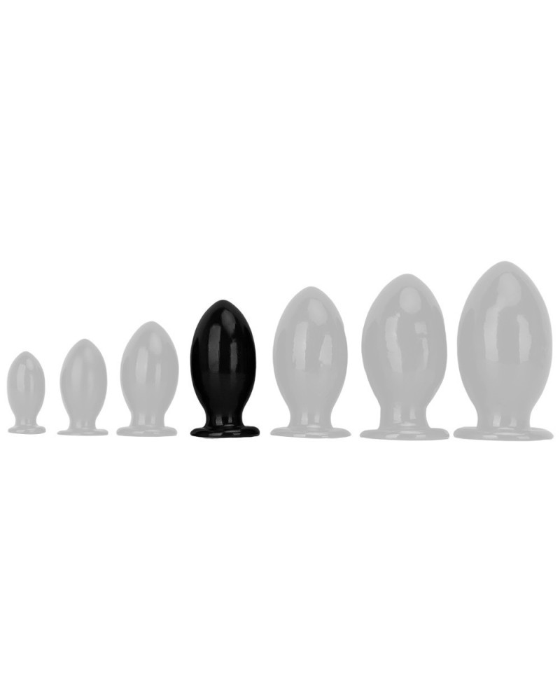 Plug Rugby egg XL 12 x 6.5cm sextoys et accessoires sur La Boutique du Hard