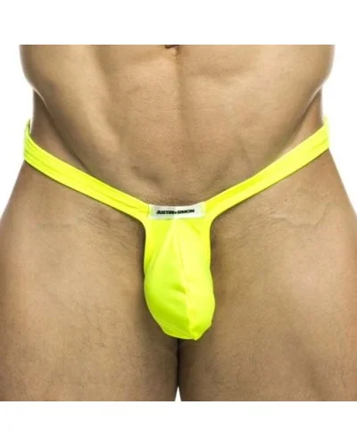 String Bulge Thong Jaune fluo sextoys et accessoires sur La Boutique du Hard