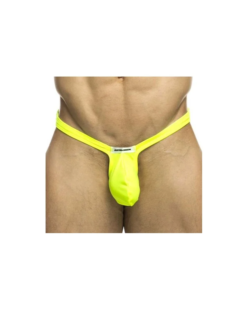 String Bulge Thong Jaune fluo sextoys et accessoires sur La Boutique du Hard