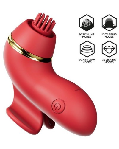 Stimulateur clitoridien Beeny 4 embouts sextoys et accessoires sur La Boutique du Hard