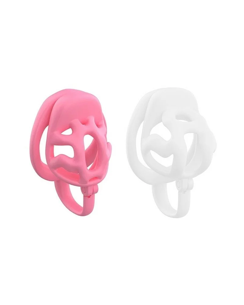 Cage Splitlock Rose S 4 x 3.5cm sextoys et accessoires sur La Boutique du Hard