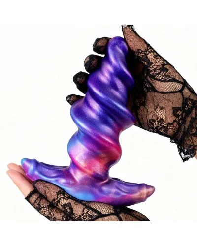 Plug Spiraltal Violet M 13 x 6cm sextoys et accessoires sur La Boutique du Hard