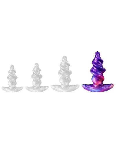 Plug Spiraltal Violet L 16 x 7cm sextoys et accessoires sur La Boutique du Hard