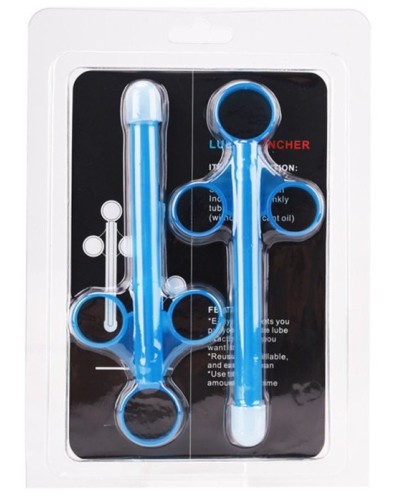 2pcs Pack Lubricant Syringe BLUE sextoys et accessoires sur La Boutique du Hard