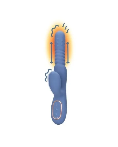 Vibro rabbit Blue nova 14 x 3.3cm sextoys et accessoires sur La Boutique du Hard