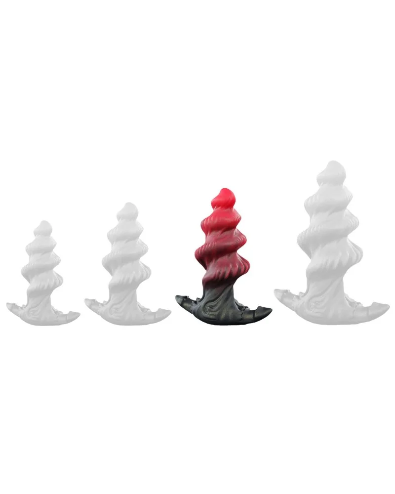 Plug Hadek L 16 x 7 cm Rouge sextoys et accessoires sur La Boutique du Hard
