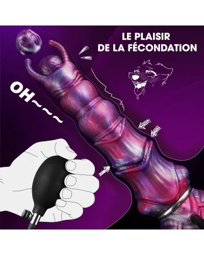 Gode Wormfour 19 x 7cm sextoys et accessoires sur La Boutique du Hard