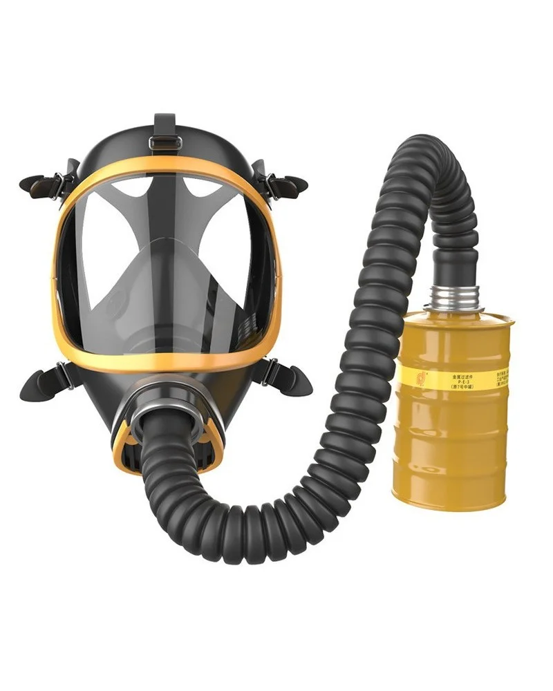 Masque à gaz Victat Noir-Jaune sextoys et accessoires sur La Boutique du Hard