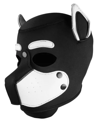 Masque Petty Dog Noir-Blanc sextoys et accessoires sur La Boutique du Hard