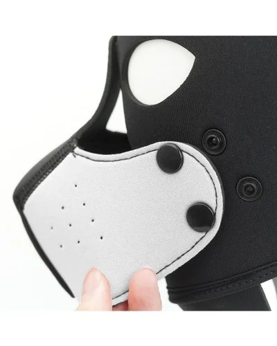 Masque Petty Dog Noir-Blanc sextoys et accessoires sur La Boutique du Hard