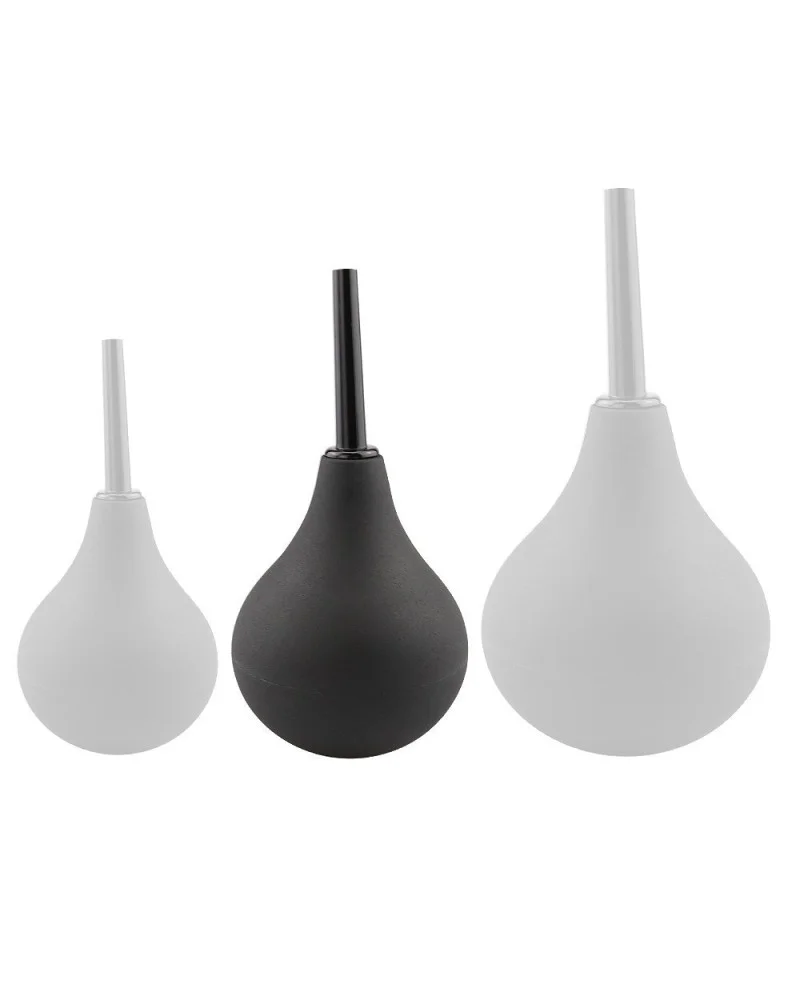 Poire Bulbeen M Noire 5.5 x 0.7 cm - 160ml sextoys et accessoires sur La Boutique du Hard