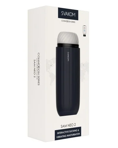 Masturbateur connecté Sam Neo 2 Succions-Vibrations sextoys et accessoires sur La Boutique du Hard