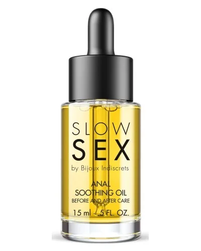 Huile apaisante anale Slow sex 15ml sextoys et accessoires sur La Boutique du Hard