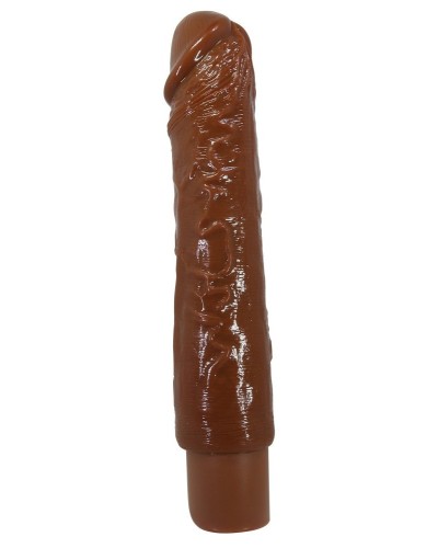 Gode vibrant Rufus Marron 20 x 4.3cm sextoys et accessoires sur La Boutique du Hard