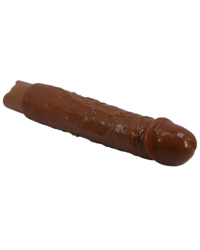 Gode vibrant Rufus Marron 20 x 4.3cm sextoys et accessoires sur La Boutique du Hard
