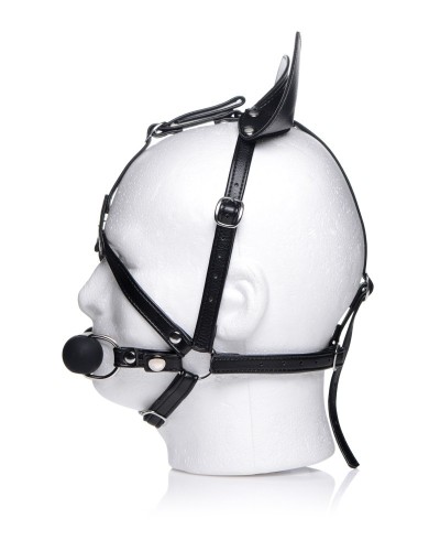 Harnais de Tête Dark Horse Simili sextoys et accessoires sur La Boutique du Hard