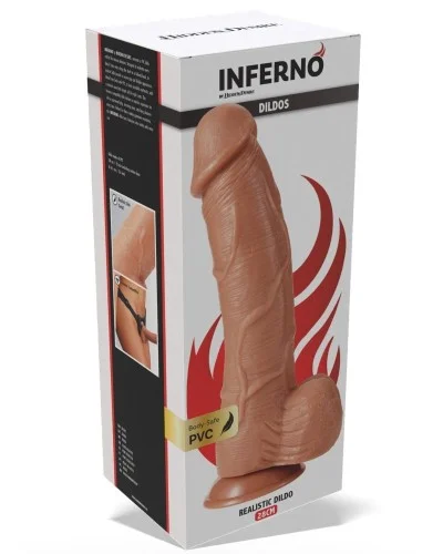 Gode Curbydick 23 x 6.5cm sextoys et accessoires sur La Boutique du Hard