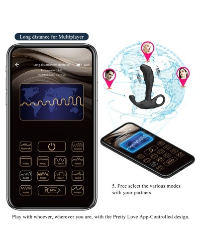 Stimulateur prostatique Andrew 9 x 2.5cm sextoys et accessoires sur La Boutique du Hard