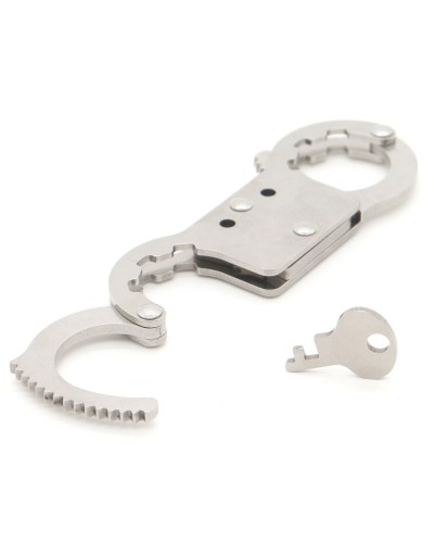 Menottes de pouces Fingyblok Métal sextoys et accessoires sur La Boutique du Hard