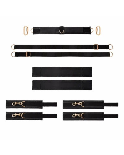 Kit de Restriction Polyvalent Bondipol Noir sextoys et accessoires sur La Boutique du Hard