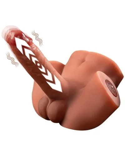 Masturbateur avec pénis vibrant Zoe 16.5 x 4.5cm sextoys et accessoires sur La Boutique du Hard