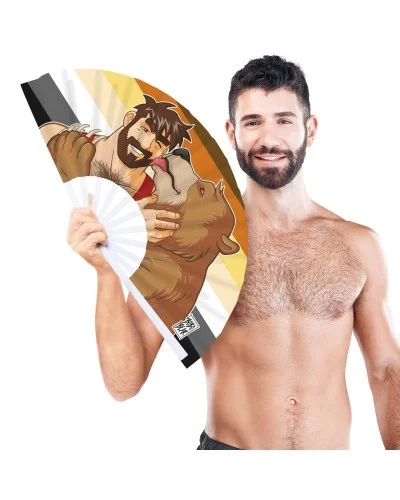 Éventail Bear kiss 64cm sextoys et accessoires sur La Boutique du Hard