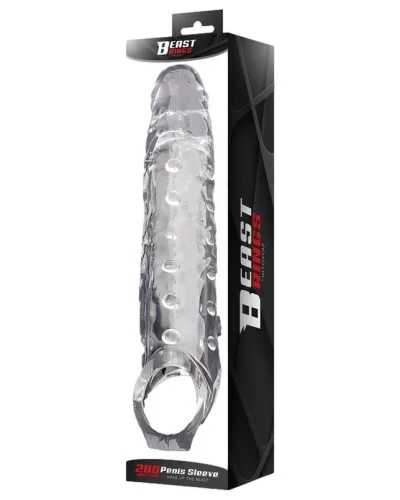 Gaine de pénis Clear piky dick 22 x 5cm sextoys et accessoires sur La Boutique du Hard