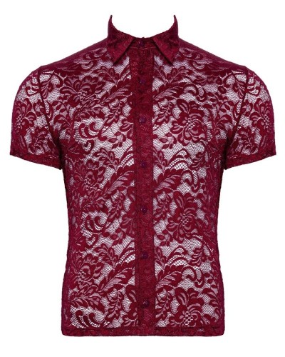 Chemise en dentelle Kalispa Bordeaux sextoys et accessoires sur La Boutique du Hard