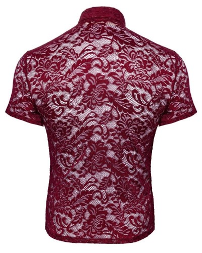 Chemise en dentelle Kalispa Bordeaux sextoys et accessoires sur La Boutique du Hard