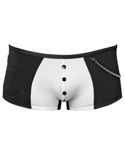Boxer sexy Nestor Noir-Blanc sextoys et accessoires sur La Boutique du Hard