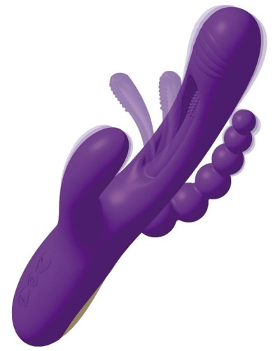 Vibro rabbit chapelet anal Triya 14 x 3.6cm