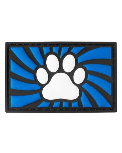 Tag Paw avec scratch Bleu